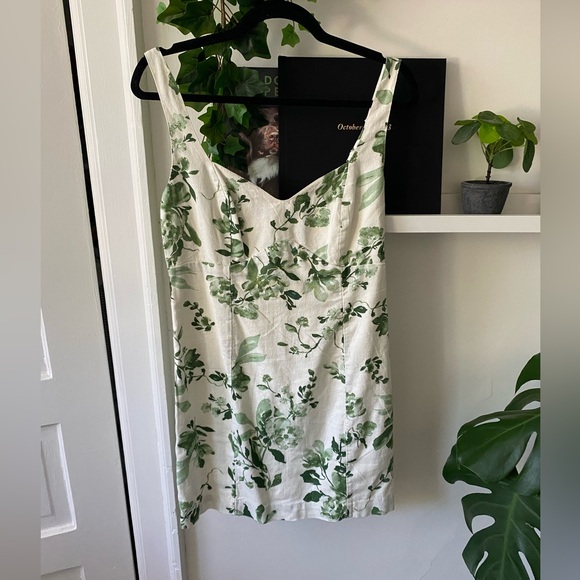 Abercrombie & Fitch | Dresses | Nwt Abercrombie Fitch Corset Seamed Linen  Blend Mini Dress | Poshmark